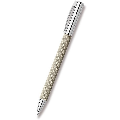 Faber-Castell Ambition OpArt White Sand - kuličková tužka