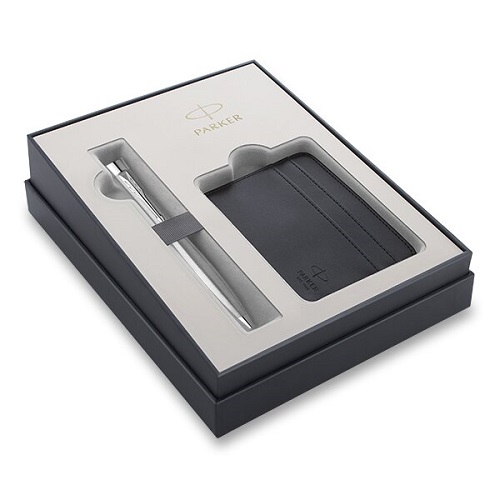 Parker Urban Twist Metro Metallic - kuličková tužka, dárková sada
