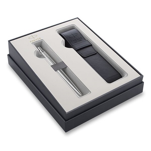 Parker Jotter XL Monochrome - kuličková tužka, dárková sada s pouzdrem 