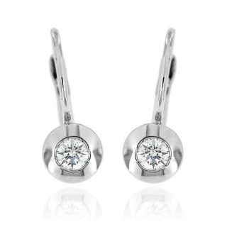 Diamantové náušnice na patent 35370