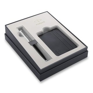 Parker 51 Black CT - kuličková tužka, dárková sada s pouzdrem na karty