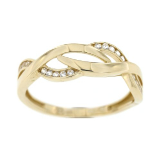 Zlatý dámský prsten 7073